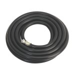 Sealey Heavy-Duty Air Hose with 1/4"BSP Unions 5m x 10mm