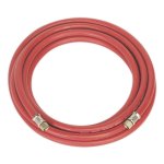 Sealey Air Hose with 1/4"BSP Unions 5m x 8mm