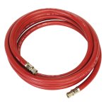 Sealey Air Hose with 1/4"BSP Unions 5m x 10mm