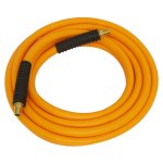 Sealey High-Visibility Hybrid Air Hose with 1/4"BSP Unions 10m x 8mm