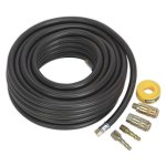 Sealey Air Hose Kit with Connectors 15m x 8mm