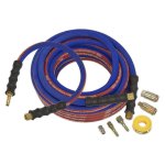 Sealey Extra-Heavy-Duty Air Hose Kit with Connectors 15m x 10mm