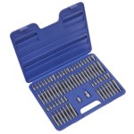 Sealey Premier TRX-Star/Security TRX-Star/Hex/Ribe/Spline Bit Set 3/8" & 1/2"Sq Drive 74pc