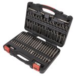 Sealey Premier TRX-Star*/Security TRX-Star*/Hex/Ribe/Spline Bit Set 3/8" & 1/2"Sq Drive 74pc