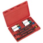 Sealey Torque Stick & Aluminium Wheel Impact Socket Set 1/2"Sq Drive 8pc