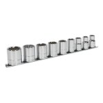 Sealey Premier Whitworth Socket Set 1/2"Sq Drive 9pc