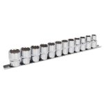 Sealey Premier Socket Set 1/2"Sq Drive 12-point 12pc