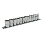 Sealey Premier Socket Set 1/4"Sq Drive 13pc