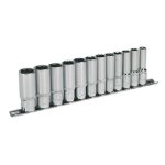 Sealey Premier Deep Socket Set 3/8"Sq Drive 12pc