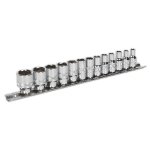 Sealey Premier Lock-On Socket Set 1/4"Sq Drive 13pc