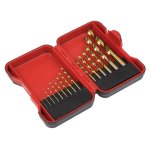 Sealey HSS Drill Bit Set 15pc