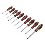 Sealey Premier GripMAX® TRX-Star* Screwdriver Set 10pc - Red