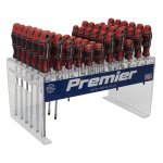 Sealey Premier GripMAX® Individual Screwdrivers Countertop Display 66pc