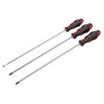 Sealey Premier GripMAX® Extra-Long Screwdriver Set 3pc