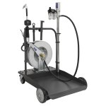 Sealey Air Operated Oil Dispensing System with 10m Retractable Hose Reel