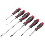 Sealey Premier Hammer-Thru Screwdriver Set 6pc