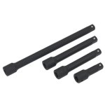 Sealey Premier Impact Extension Bar Set 1/2"Sq Drive 4pc