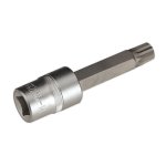 Sealey Premier Spline Socket Bit 1/2"Sq Drive M14 x 100mm