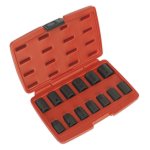 Sealey Premier Impact Socket Set 1/2"Sq Drive 13pc