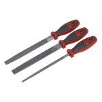 Sealey 3pc 200mm Engineer's File Set