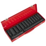 Sealey Premier Deep Impact Socket Set 1/2"Sq Drive 15pc