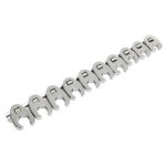 Sealey Premier Crow's Foot Spanner Set 3/8"Sq Drive 10pc