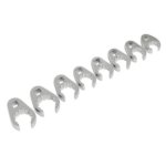 Sealey Premier Crow's Foot Spanner Set 1/2"Sq Drive 8pc