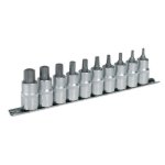 Sealey Premier TRX-Star* Socket Bit Set 1/2"Sq Drive 10pc