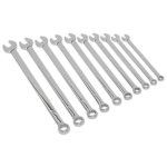 Sealey Premier Extra-Long Combination Spanner Set 10pc