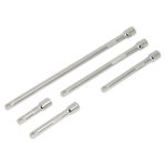 Sealey Premier Extension Bar Set 1/4"Sq Drive 5pc