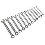 Sealey Premier Platinum Combination Ratchet Spanner Set 12pc