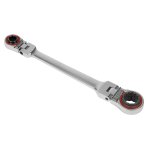 Sealey Premier Platinum 4-in-1 Flexi-Head Reversible Ratchet Ring Spanner