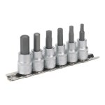 Sealey Premier Hex Key Socket Bit Set 3/8"Sq Drive 6pc