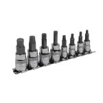 Sealey Premier Imperial Lock-On Hex Socket Bit Set 1/4" & 3/8"Sq Drive 8pc