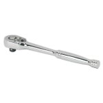 Sealey Premier Pear-Head Ratchet Wrench with Flip Reverse 1/4"Sq Drive