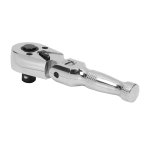 Sealey Premier Stubby Flexi-Head Ratchet Wrench 3/8"Sq Drive