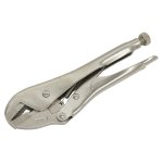 Sealey Premier Locking Pliers Straight Jaws 225mm 0-44mm Capacity