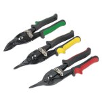 Sealey Aviation Tin Snips Set 3pc