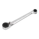 Sealey Premier Reversible Ratchet Spanner 1/4"Hex x 10mm Hex