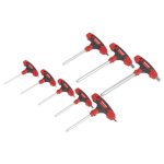 Sealey Premier T-Handle Ball-End Hex Key Set 8pc