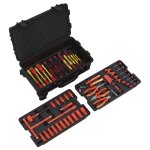 Sealey 1000V Insulated Tool Kit 3/8"Sq Drive 50pc