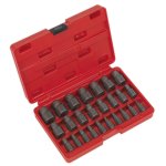 Sealey Multi-Spline Screw Extractor Set 25pc