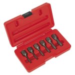 Sealey Screw Extractor Set 3/8"Sq Drive 6pc