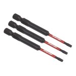 Sealey Premier TRX-Star* Impact Power Tool Bits T10 x 75mm 3pc