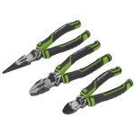 Sealey Premier High Leverage Pliers Set 3pc - Green