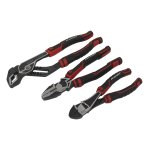 Sealey Premier High Leverage Pliers Set 3pc