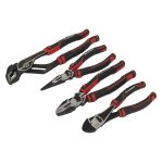 Sealey Premier High Leverage Pliers Set 4pc