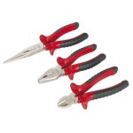 Sealey Premier Pliers Set 3pc