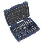 Sealey Premier Socket Set 1/4"Sq Drive 33pc