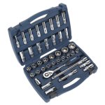 Sealey Premier Socket Set 1/2"Sq Drive 41pc